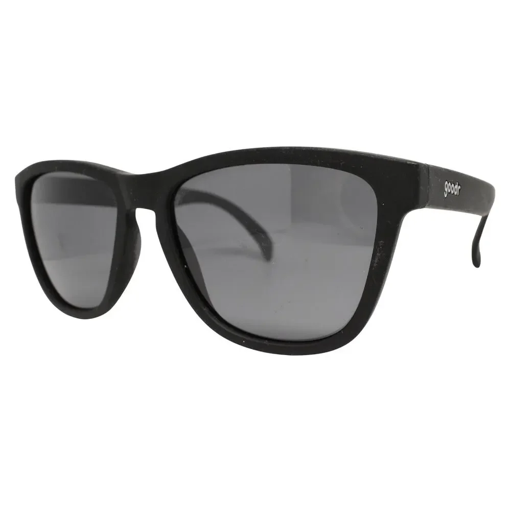 Goodr Black 9 Blackout Sunglasses - LENSES FAIR / FRAMES GOOD CONDITION